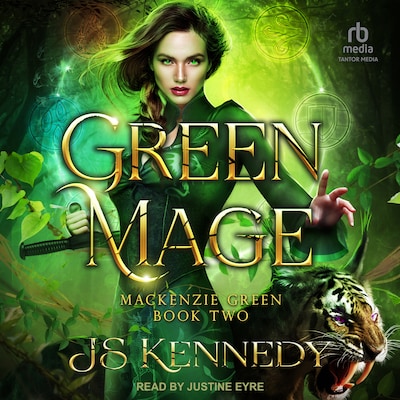 Green Mage – omslag til lydbogen af JS Kennedy