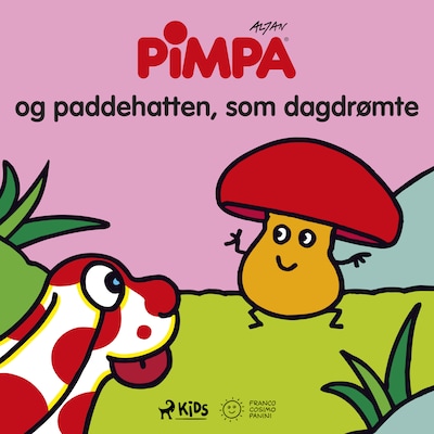Pimpa - Pimpa og paddehatten, som dagdrømte – omslag til lydbogen af Altan