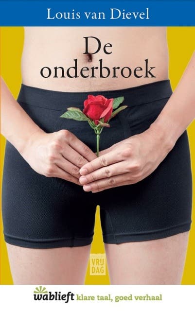 De onderbroek – omslag van het luisterboek van Louis van Dievel