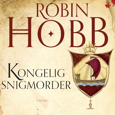 Kongelig snigmorder – omslag til lydbogen af Robin Hobb