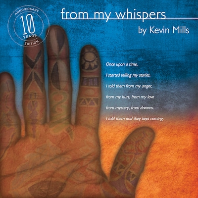 From My Whispers – omslag till ljudboken av Kevin Mills