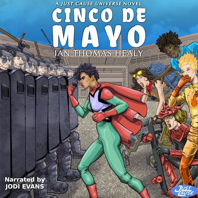 Cinco de Mayo – omslag till ljudboken av Ian Thomas Healy