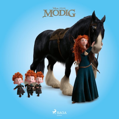 Modig – omslag til lydbogen af Disney