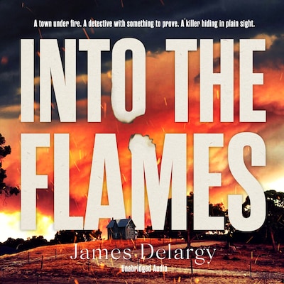 Into the Flames – omslag til lydbogen af James Delargy