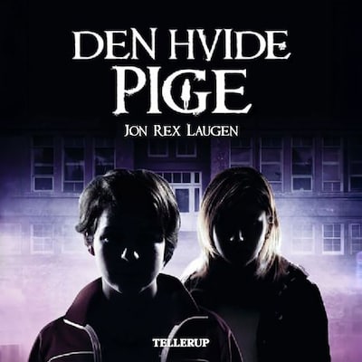 Den hvide pige – omslag til lydbogen af Jon Rex Laugen