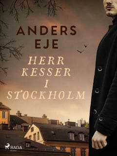 Herr Kesser i Stockholm – omslag till ljudboken av Anders Eje
