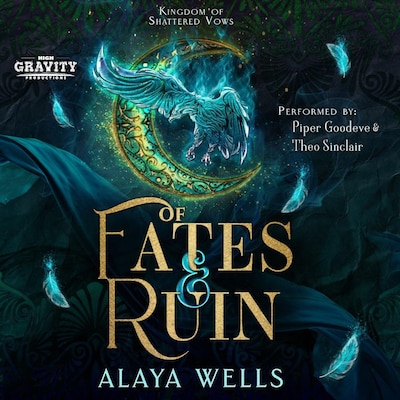 Of Fates and Ruin – omslag til lydbogen af Alaya Wells