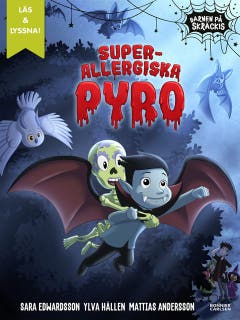 Superallergiska Pyro (e-bok + ljud) – omslag till ljudboken av Sara Edwardsson,Ylva Hällen