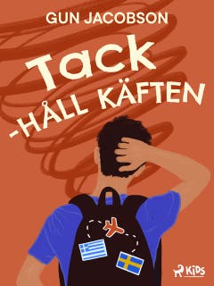 Tack – håll käften – omslag till ljudboken av Gun Jacobson
