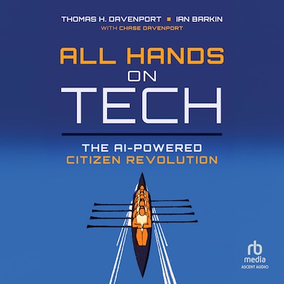 All Hands on Tech – omslag til lydbogen af Thomas H Davenport, Ian Barkin