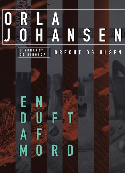 En duft af mord – omslag til lydbogen af Orla Johansen