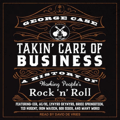 Takin' Care of Business – omslag til lydbogen af George Case