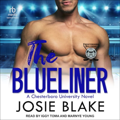 The Blueliner – omslag til lydbogen af Josie Blake