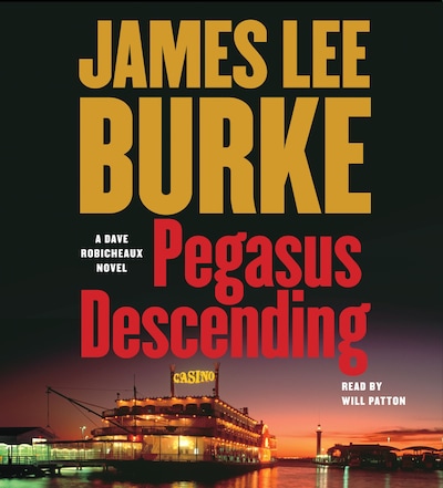 Pegasus Descending – omslag til lydbogen af James Lee Burke