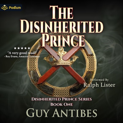 The Disinherited Prince – omslag til lydbogen af Guy Antibes
