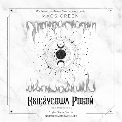 Księżycowa Pogoń – okładka audiobooka, autor Mags Green