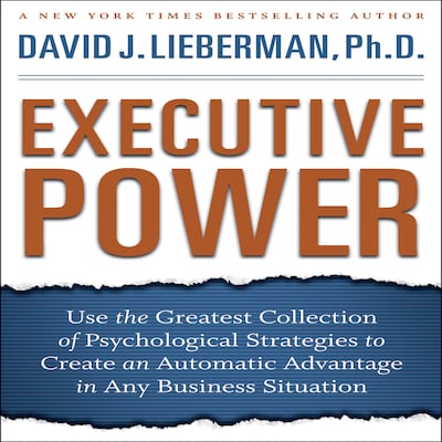 Executive Power – omslag til lydbogen af David J. Lieberman