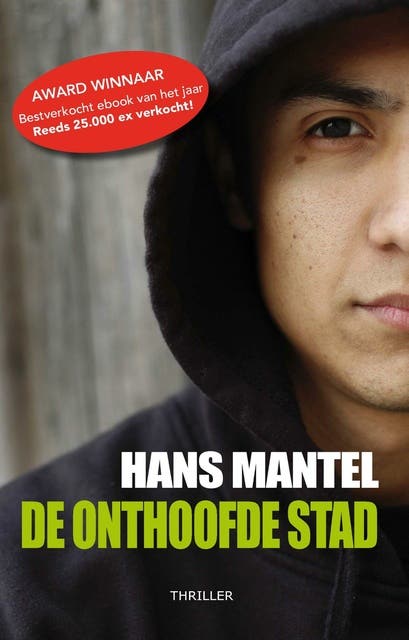 De onthoofde stad – omslag van het luisterboek van Hans Mantel