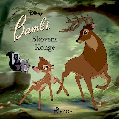 Bambi 2 - Skovens Konge – omslag til lydbogen af Disney