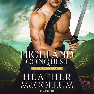 Highland Conquest – omslag til lydbogen af Heather McCollum