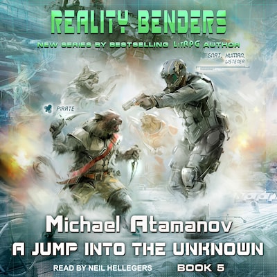 A Jump into the Unknown – omslag til lydbogen af Michael Atamanov