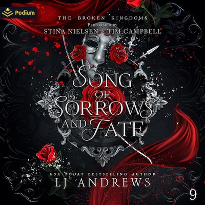 Song of Sorrows and Fate – omslag til lydbogen af LJ Andrews