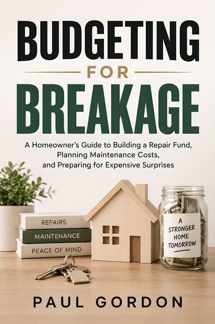 Budgeting for Breakage: A Homeowner's Guide to Building a Repair Fund, Planning Maintenance Costs, and Preparing for Expensive Surprises – omslag til lydbogen af Paul Gordon