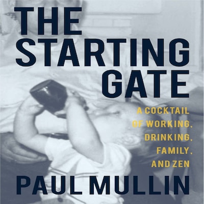 The Starting Gate – omslag till ljudboken av Paul Mullin