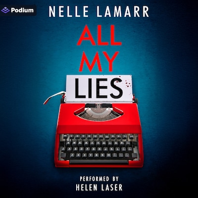 All My Lies – omslag til lydbogen af Nelle Lamarr