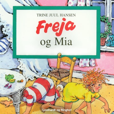 Freja og Mia – omslag til lydbogen af Trine Juul Hansen