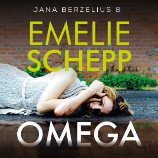 Omega – omslag van het luisterboek van Emelie Schepp