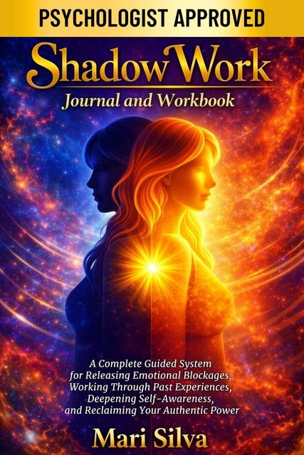 Shadow Work Journal and Workbook: A Complete Guided System for Releasing Emotional Blockages, Working Through Past Experiences, Deepening Self-Awareness, and Reclaiming Your Authentic Power – okładka audiobooka, autor Mari Silva