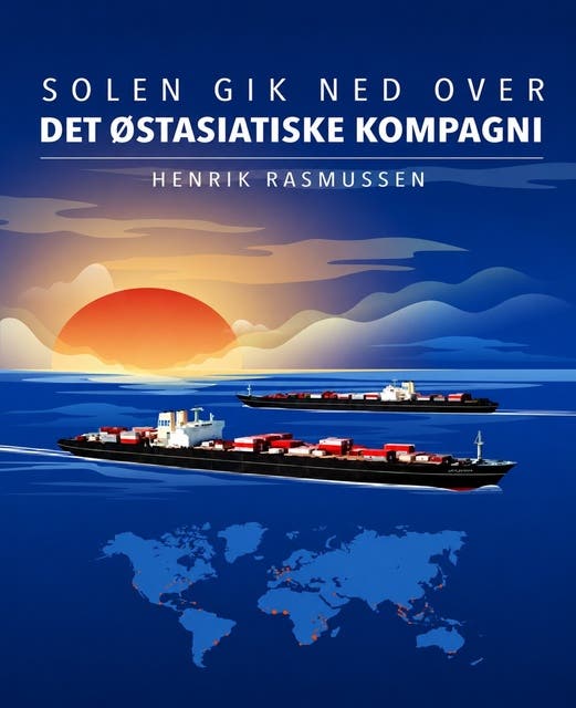 Solen gik ned over Det Østasiatiske Kompagni – omslag til lydbogen af Henrik Rasmussen
