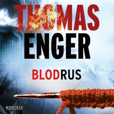 Blodrus – omslag til lydbogen af Thomas Enger
