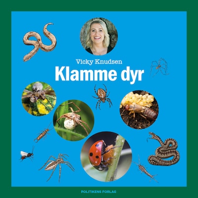 Vickys klamme dyr - Læs selv-serie – omslag til lydbogen af Vicky Knudsen