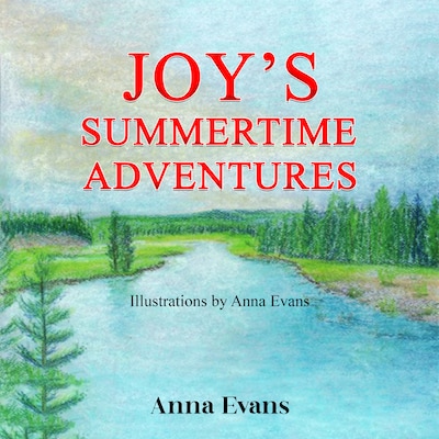 Joy's Summertime Adventures – omslag til lydbogen af Anna Evans