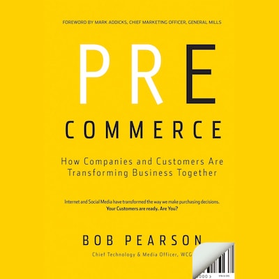 Pre-Commerce – omslag til lydbogen af Mark Addicks, Bob Pearson