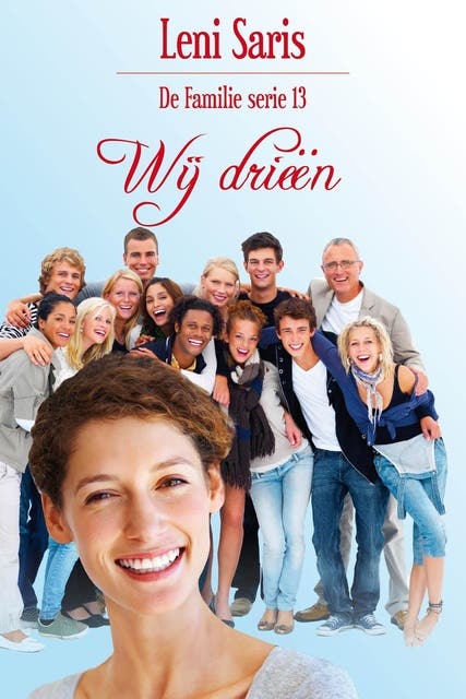 Wij drieen – omslag van het luisterboek van Leni Saris