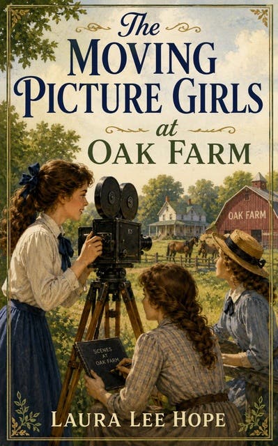 The Moving Picture Girls at Oak Farm – omslag til lydbogen af Laura Lee Hope