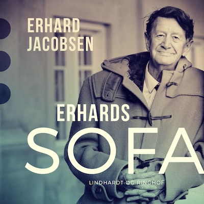Erhards sofa – omslag til lydbogen af Erhard Jakobsen