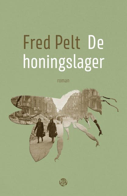 De honingslager – omslag van het luisterboek van Fred Pelt