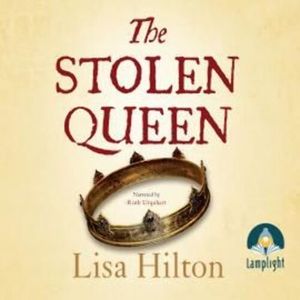 The Stolen Queen – okładka audiobooka, autor Lisa Hilton
