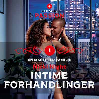 Intime forhandlinger – omslag til lydbogen af Nicki Night
