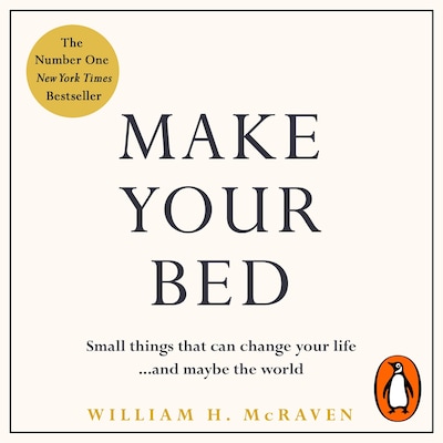 Make Your Bed – omslag til lydbogen af William H. McRaven