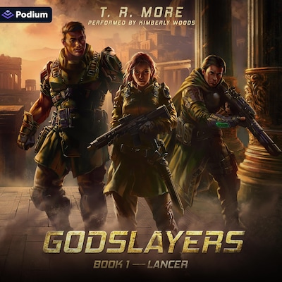 Lancer: An Epic Sci-Fi Adventure – omslag til lydbogen af T. R. More