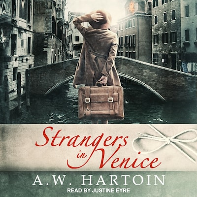 Strangers in Venice – omslag til lydbogen af A.W. Hartoin