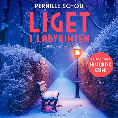 Liget i labyrinten – omslag til lydbogen af Pernille Schou