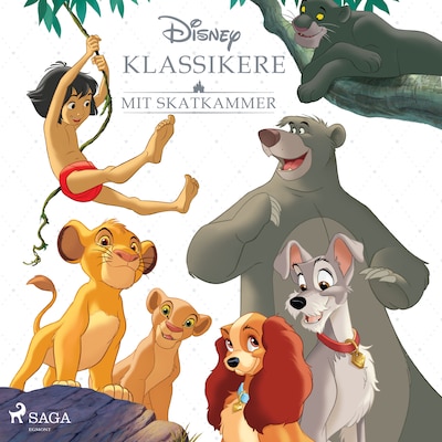 Walt Disneys klassikere - Mit skatkammer – omslag til lydbogen af Disney