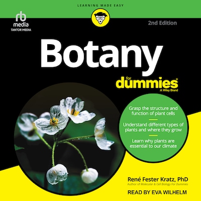 Botany for Dummies, 2nd Edition – omslag til lydbogen af Rene Fester Kratz, PhD