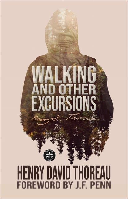 Walking and Other Excursions – omslag til lydbogen af Henry David Thoreau